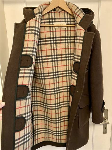 burberry herrenmantel|burberry goddess duffle coat.